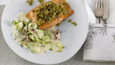 Lachsfilet