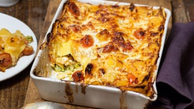 Lasagne mit Spitzkohl