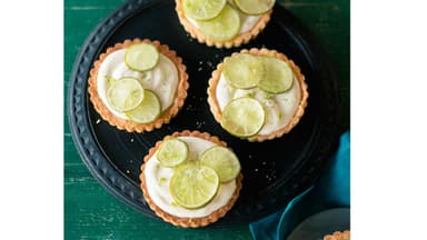 Limetten Mascarpone Tartelettes