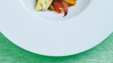 Loup de mer in der Salzkruste