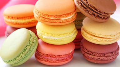 Macarons Gebäck 