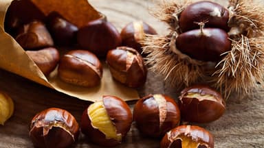 Frische Maronen