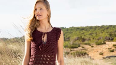 Häkelanleitung Granny-Kleid