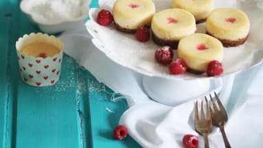 Mini Cheesecakes von Food-Bloggerin frauzuckerstein - Dieser kleine Cheesecake ist schnell gemacht und schmeckt immer