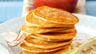 Mini-Kokos-Pancakes 