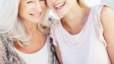 Mutter und Tochter 