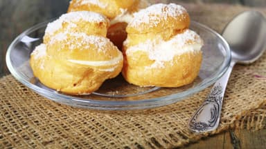 nonnenfurze brandteig minis