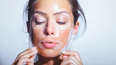 Peel-off-Maske