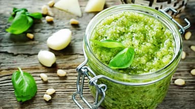 Pesto selber machen: Grünes Pesto