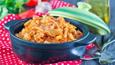 Polnischer Sauerkrautauflauf