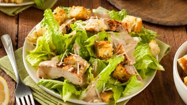Rezept für amerikanischen Caesar Salad - Super lecker und leicht gemacht!