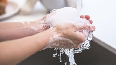 Corona, Influenza: Hände richtig waschen