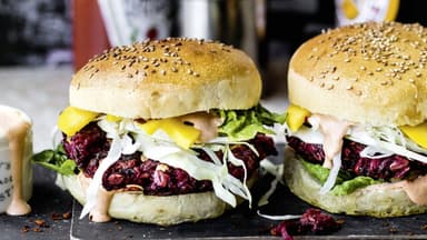Rote Bete Burger
