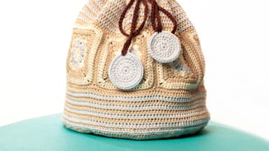 Beutel von Sonja J. - Wir zeigen in der kostenlosen Anleitung, wie Sie die Tasche ganz einfach selber stricken können