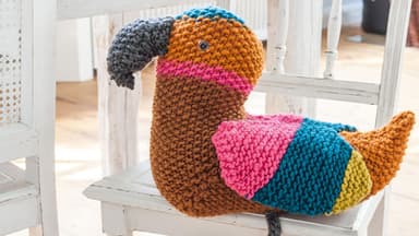 Strickanleitung Vogel