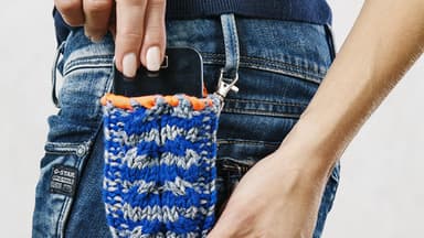 Strickhülle Smart-Phone