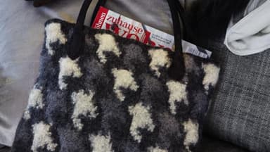 Stricktasche zum Selbermachen mit Anleitung von zuhausewohnen.de 