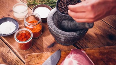 Trockenmarinade für BBQ Rubs