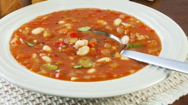 Rezept für türkische Bohnensuppe
