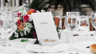 Veganes Hochzeitsmenü