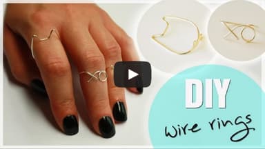 Video-Vorschau: Fingerringe selber machen