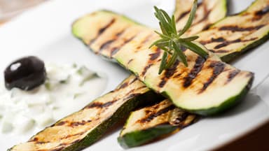 Gegrillte Zucchinischeiben