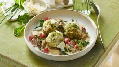 Kräuterknödel 
