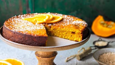 Kürbis-Orangen-Kuchen 