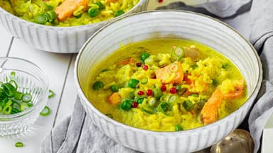Curry-Reissuppe 