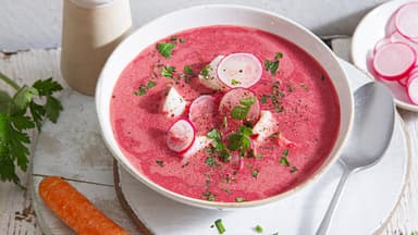 Rote-Bete-Möhren-Suppe 