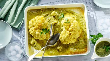 Gebackener Blumenkohl 