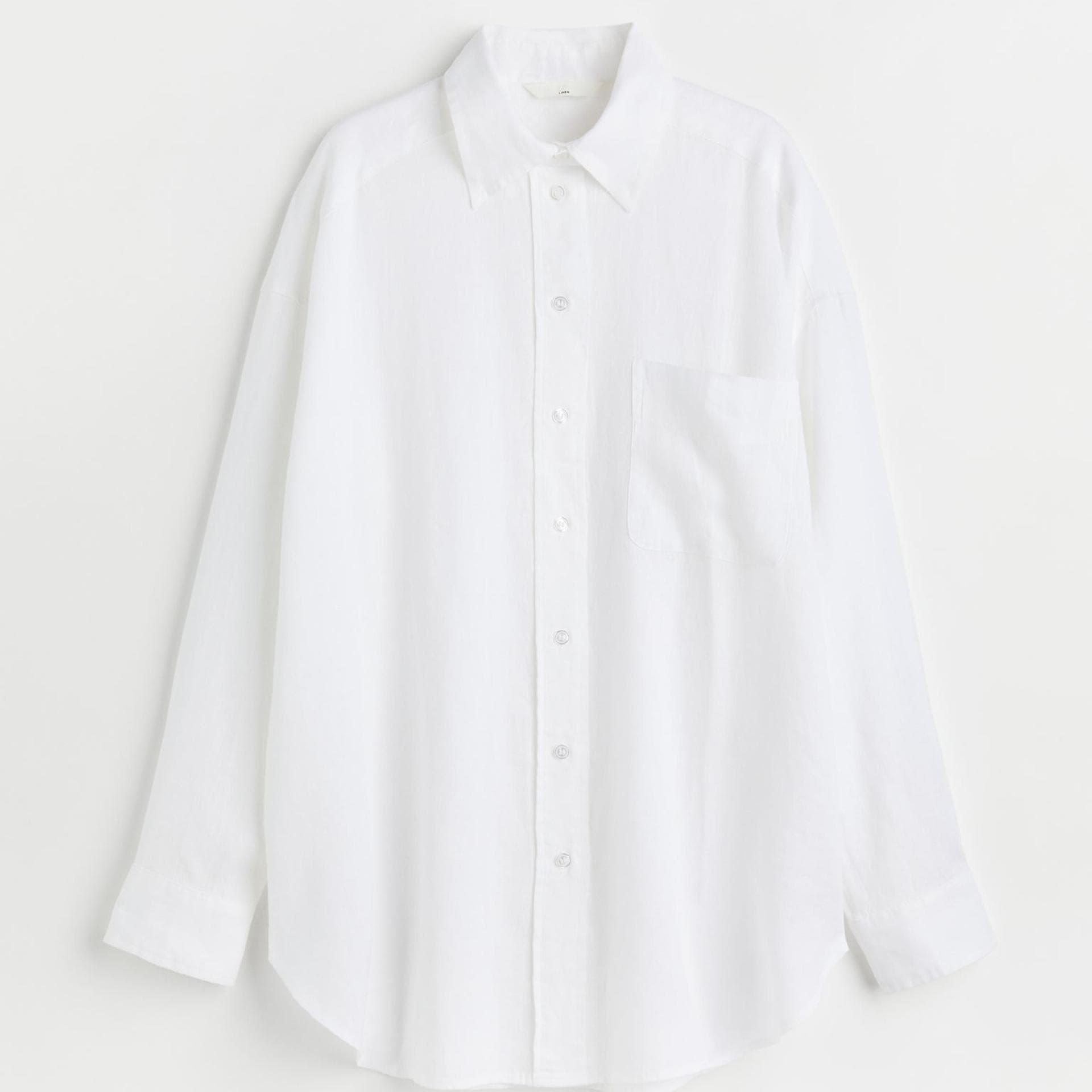 Leinenbluse 