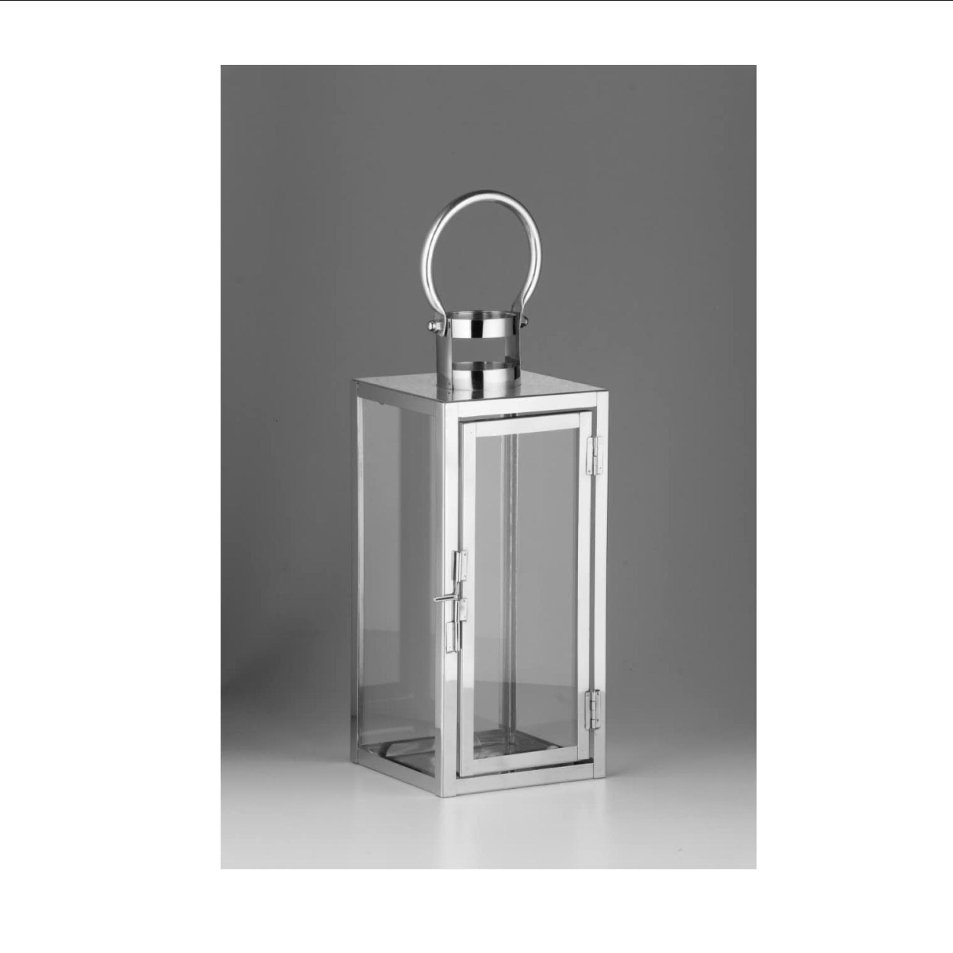 Windlicht in Silber 