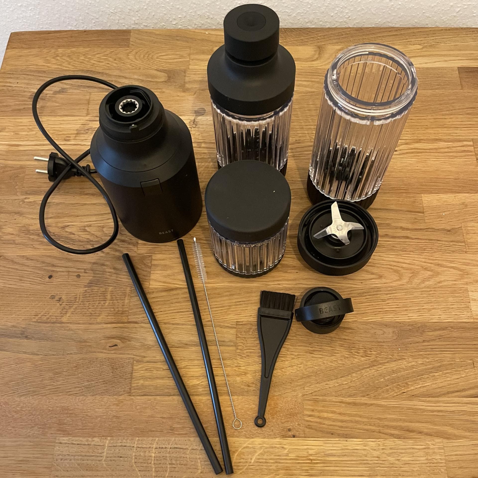 Bestandteile von dem Beast-Blender 