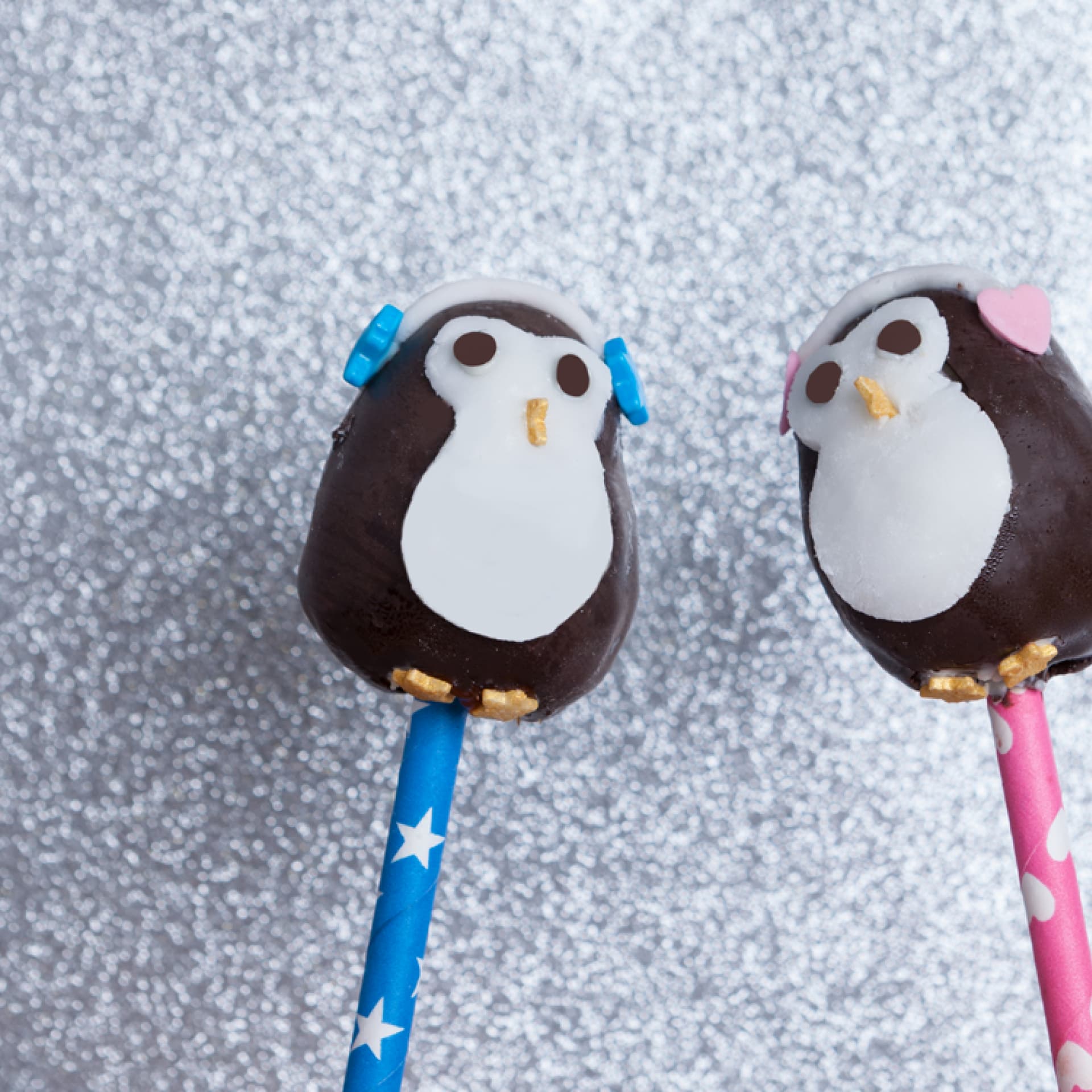 Rezept für Cake Pop Pinguine Rezept für Cake Pop Pinguine