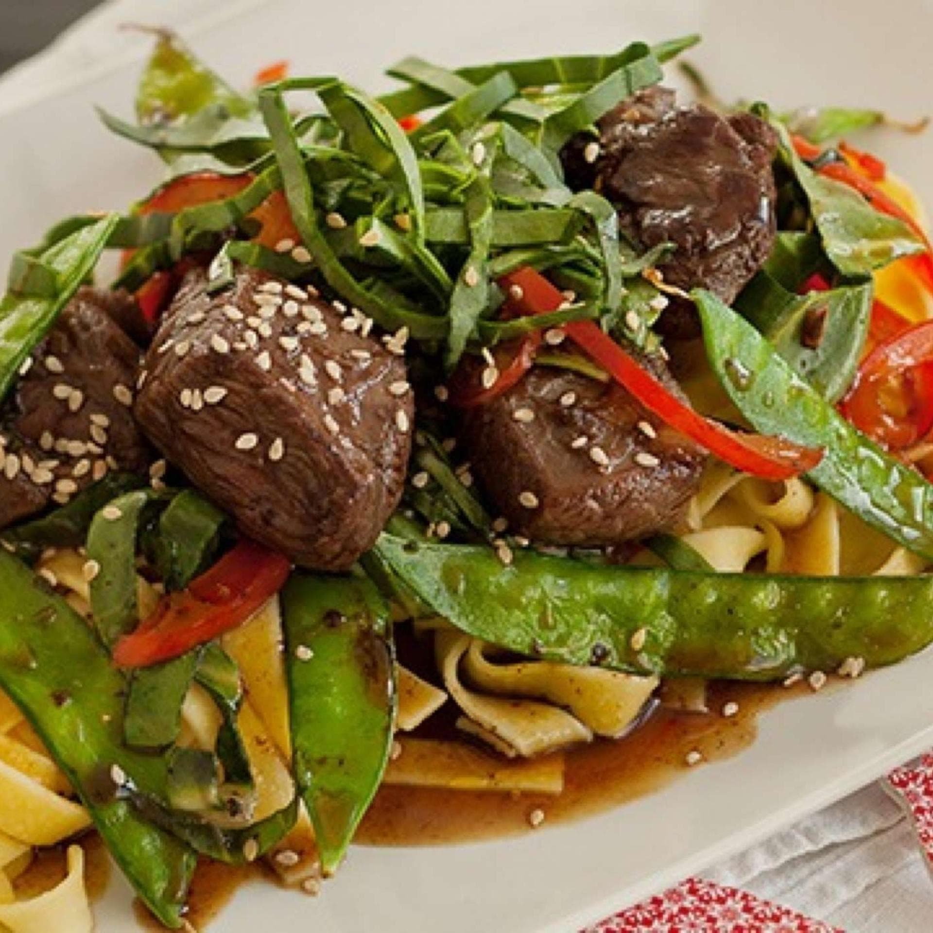 Hirschragout süß-sauer Hirschragout süß-sauer