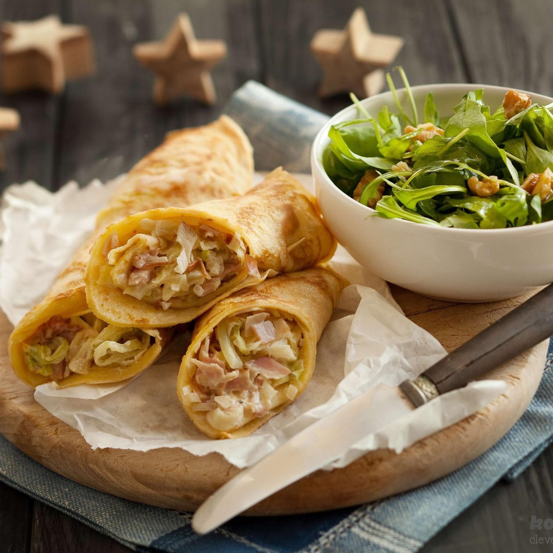 Kraut-Speck-Pfannkuchen 