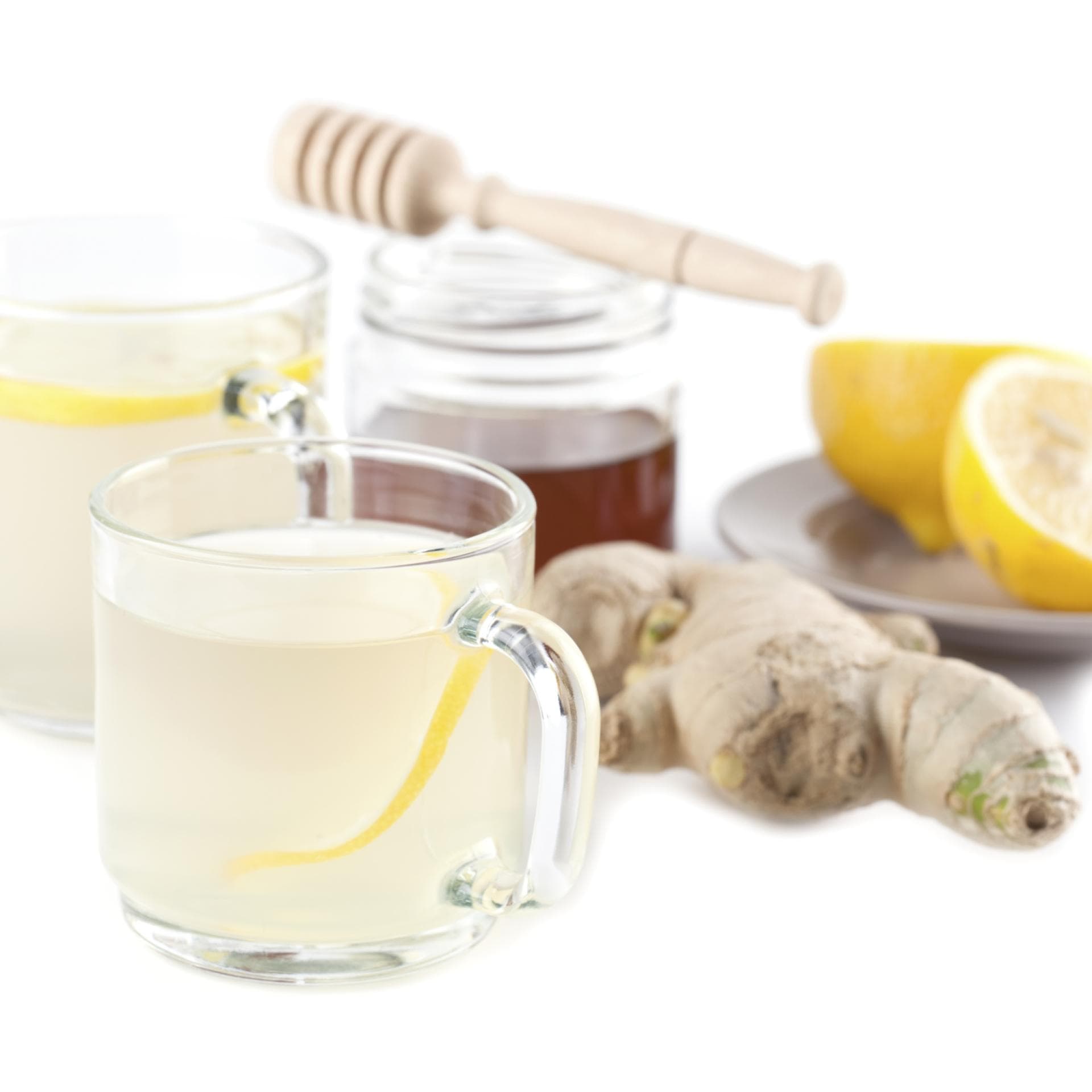 Schlankwasser mit Inger und Zitrone - Ingwer und Zitrone: Mit Schlankwasser zur Traumfigur