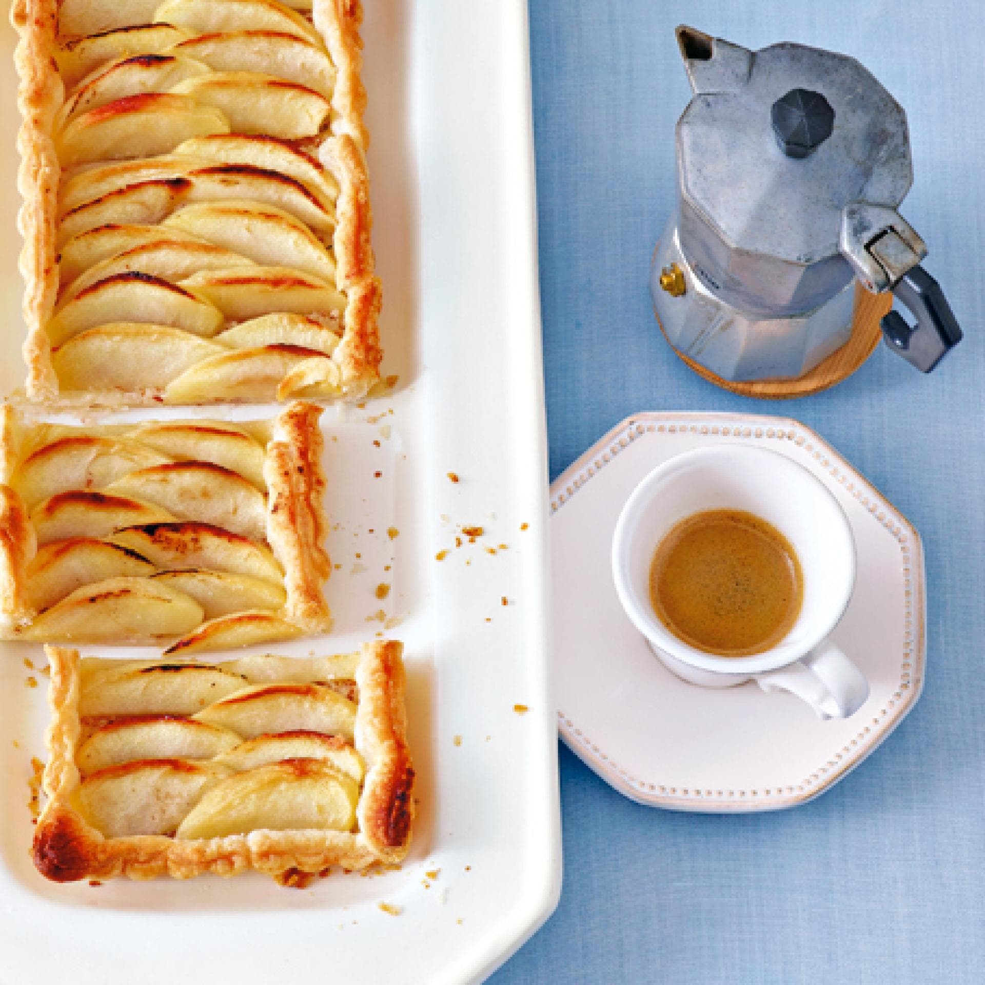 Apfeltarte -  Frische und leckere Apfelkuchen-Rezepte zum selbermachen