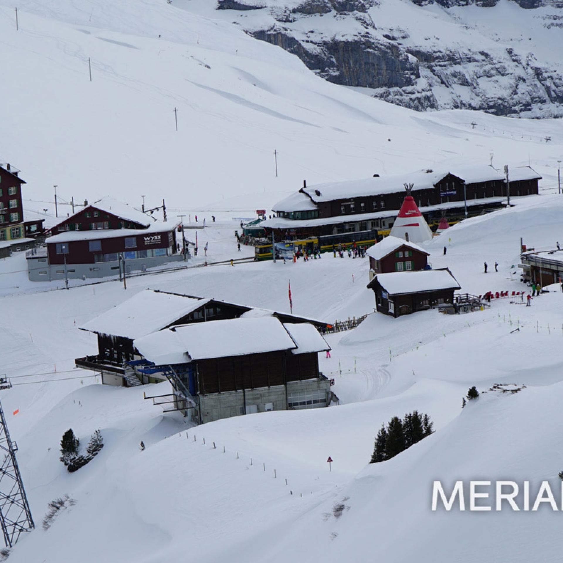 Blick auf Kleine Scheidegg