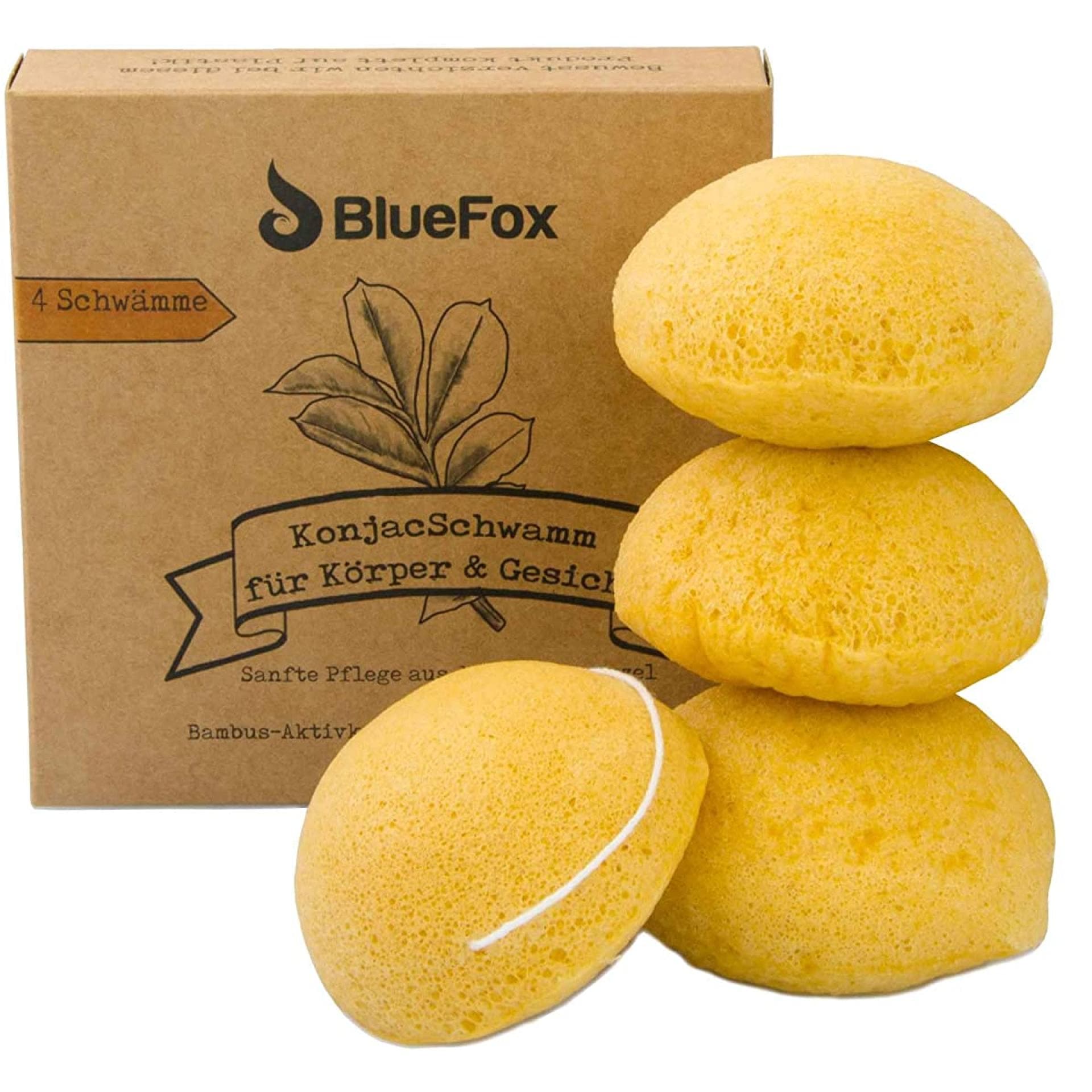 Bluefox Schwamm mit Kurkuma