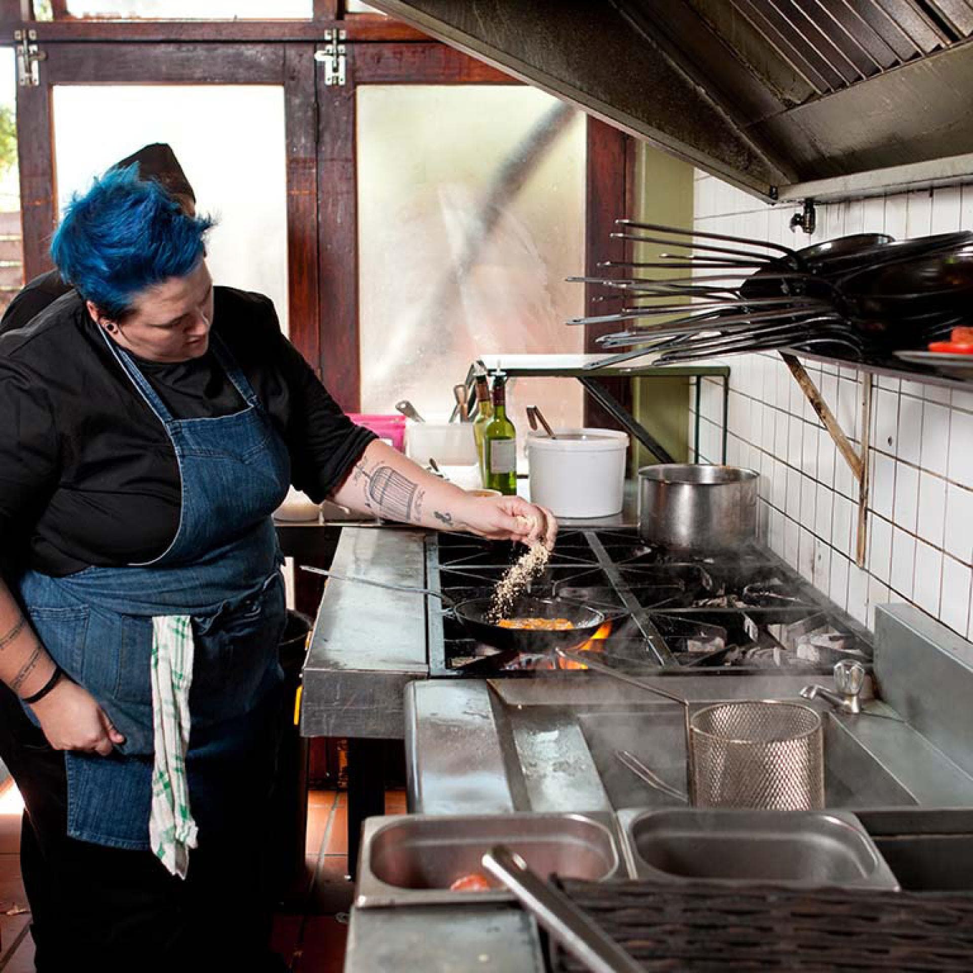 Café Paradiso Küche: Chefköchin Jo-Hanna Wagener