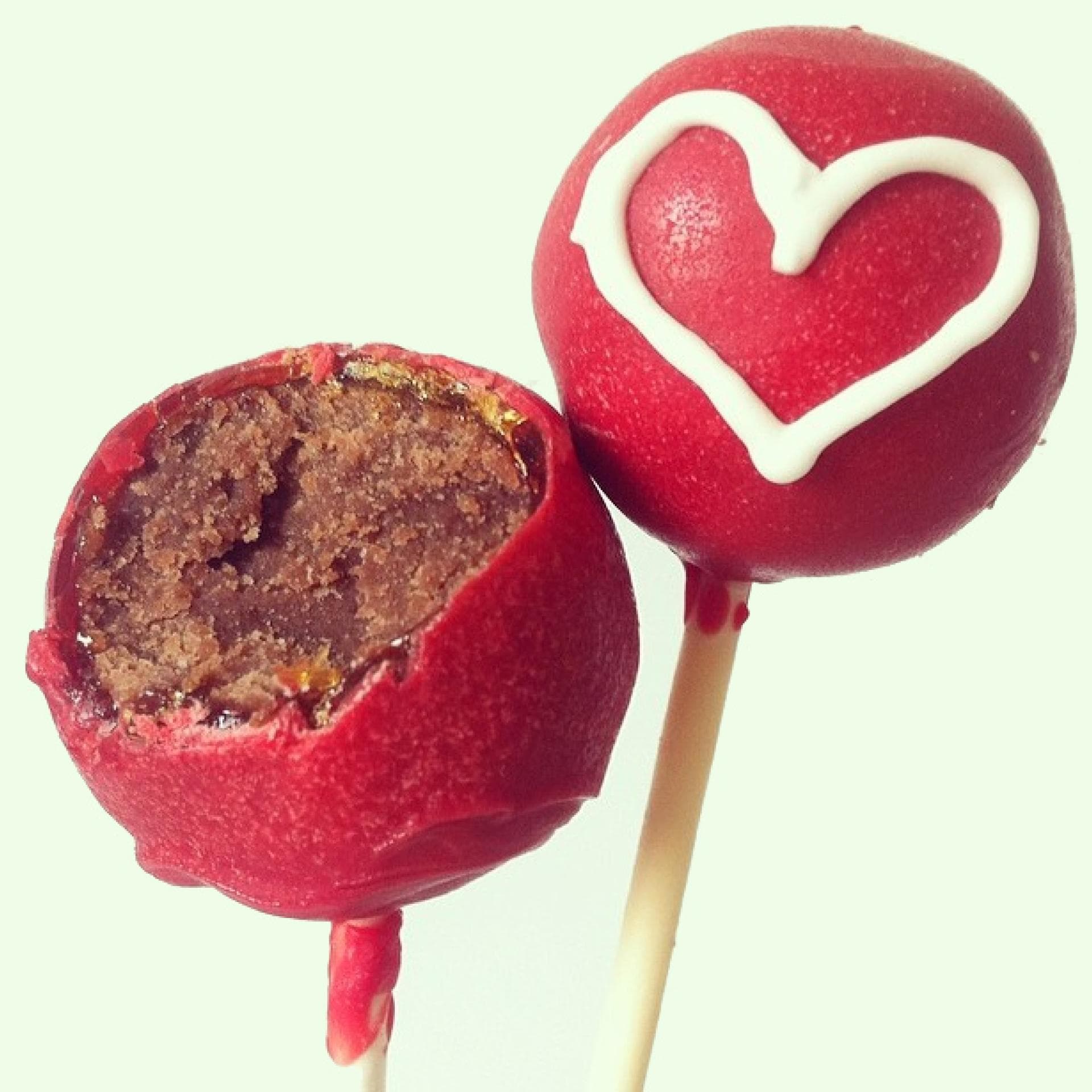Caramel-coated Cake Pops Cake Pops mit Karamellkruste