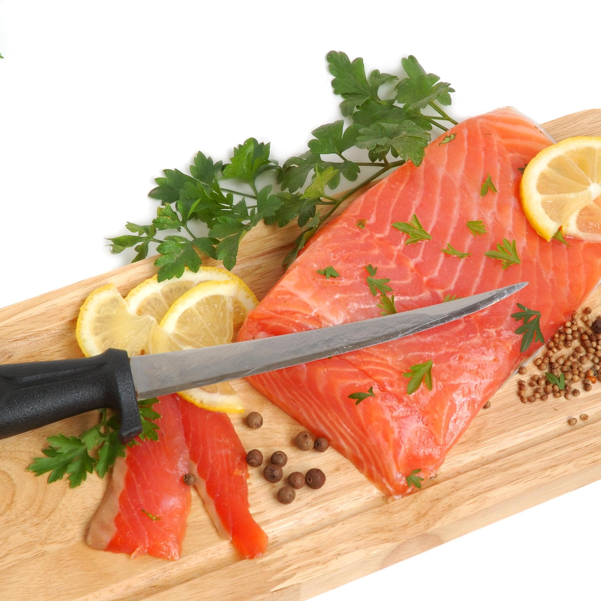 Indisch gebeiztes Lachsfilet