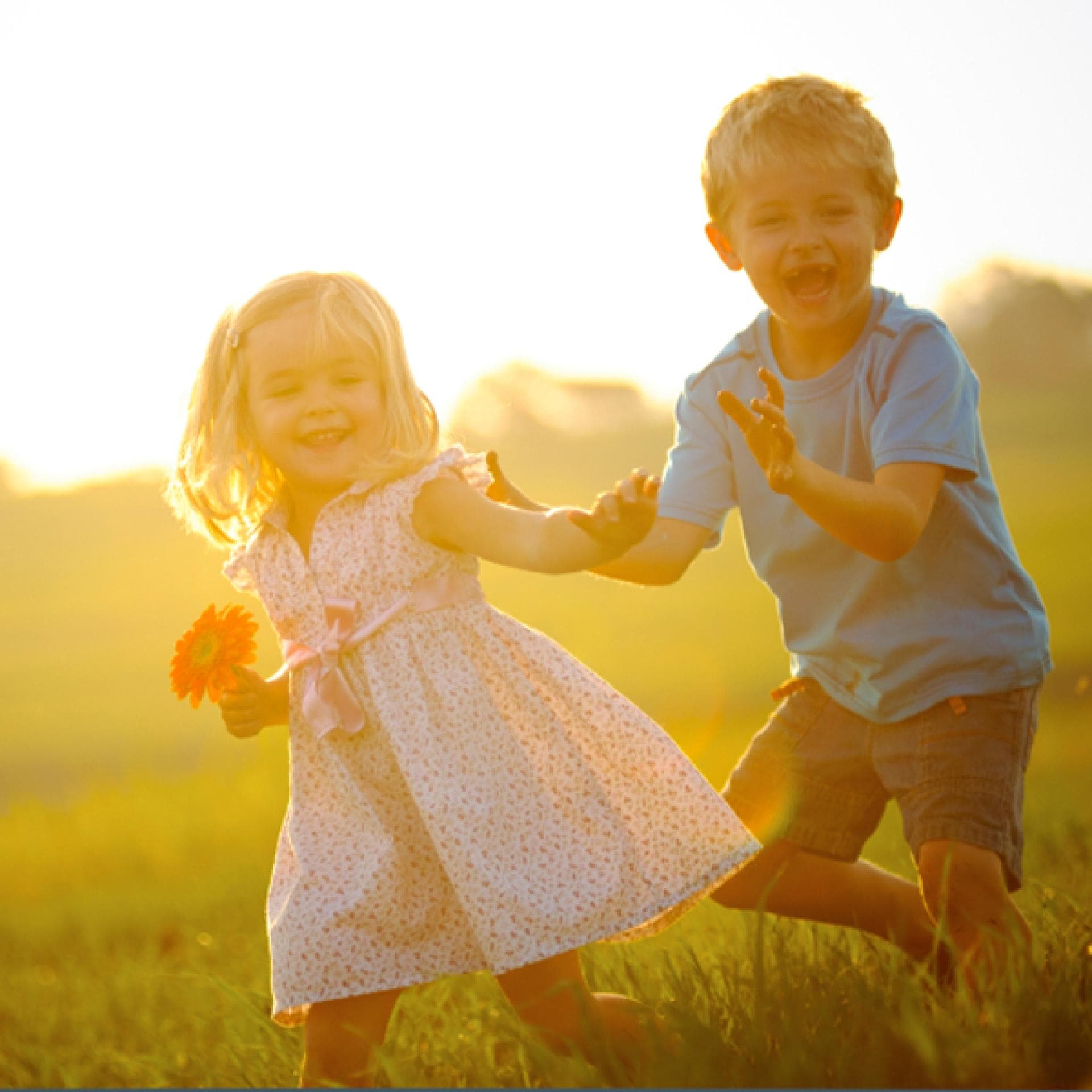 Spielende Kinder