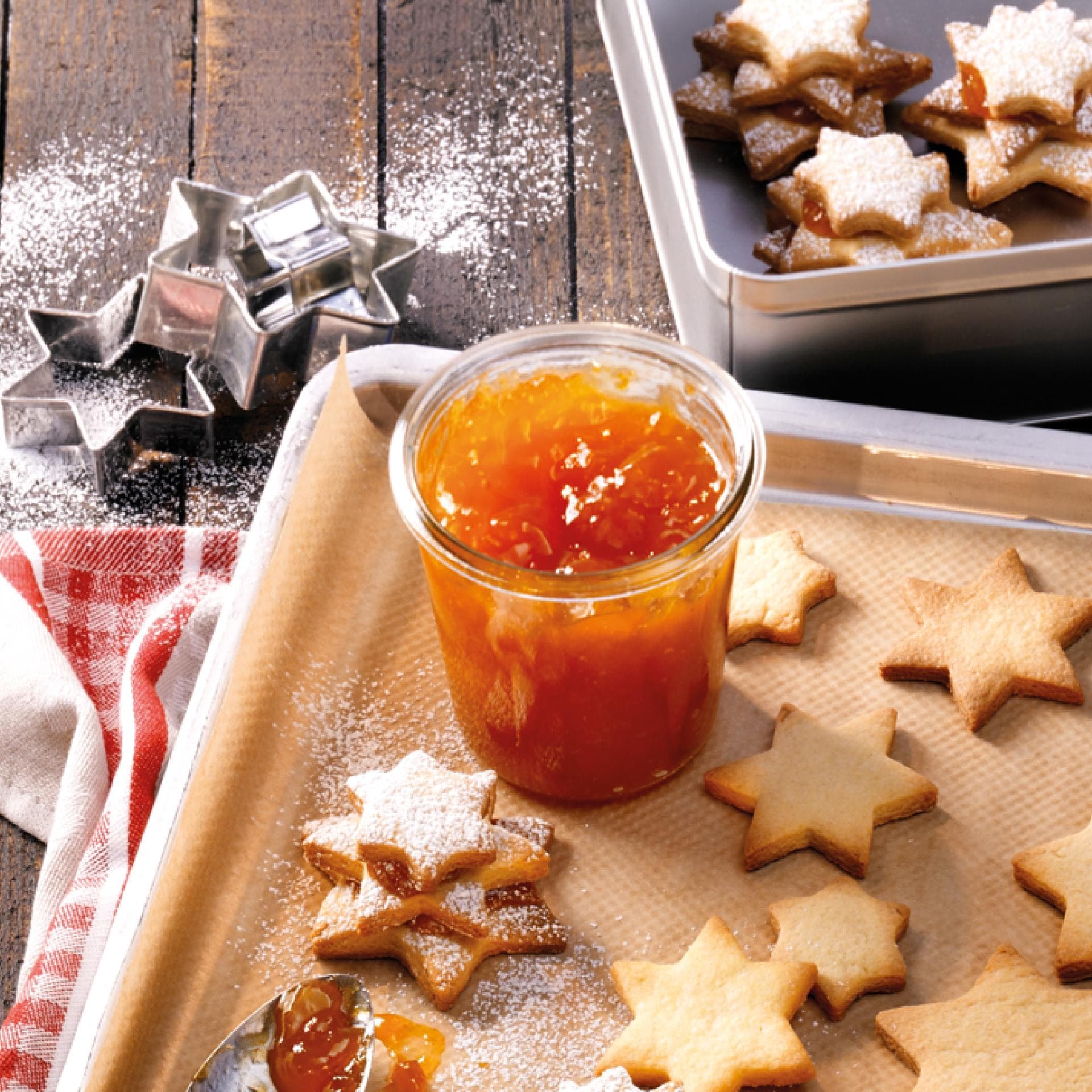 Mürbeteig Tannenbäumchen