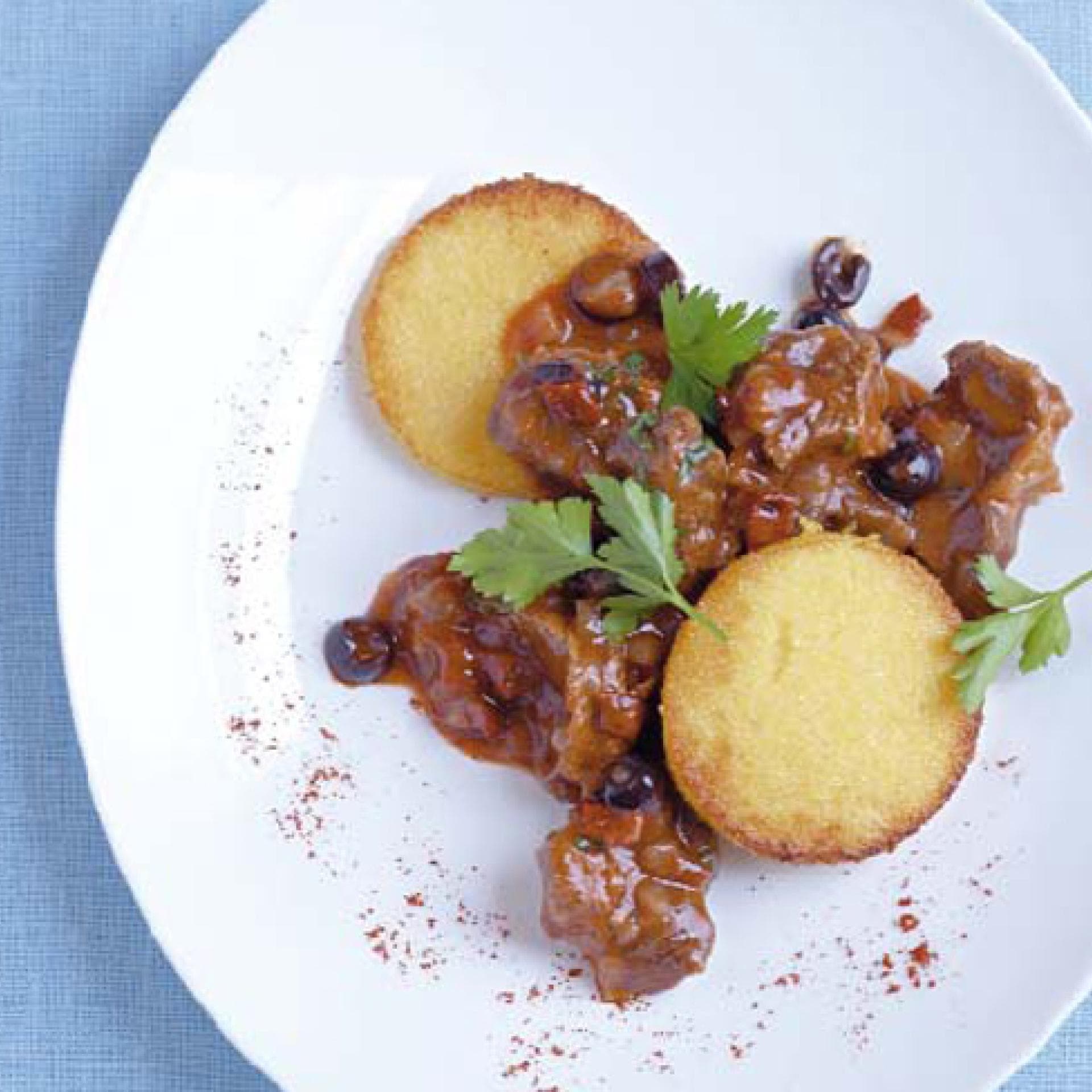 Polenta-Gulasch-Lasagne Polenta-Gulasch-Lasagne