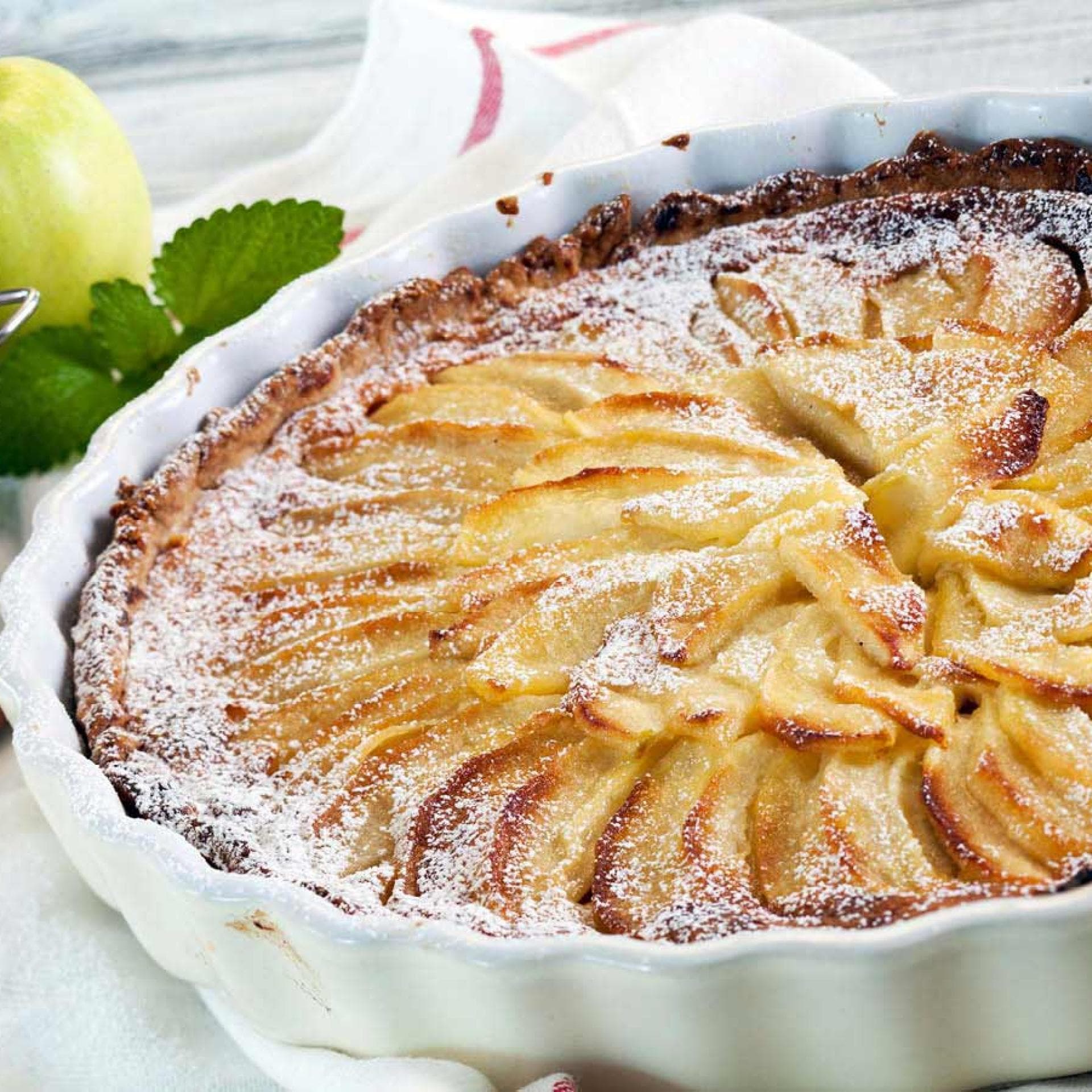 Apfelkuchen mit Pudding Apfelkuchen mit Pudding - Das leckere Rezept für einen saftigen Apfelkuchen mit Pudding