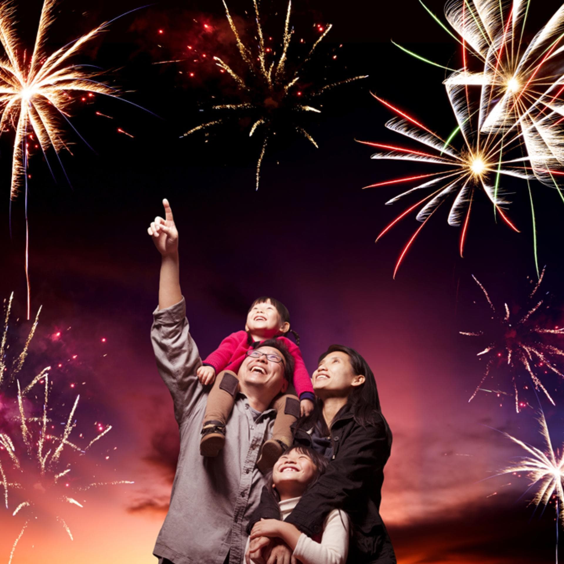 Silvester-Feuerwerk mit Kindern - Mit unseren Tipps bleiben die Kleinen munter und gut gelaunt