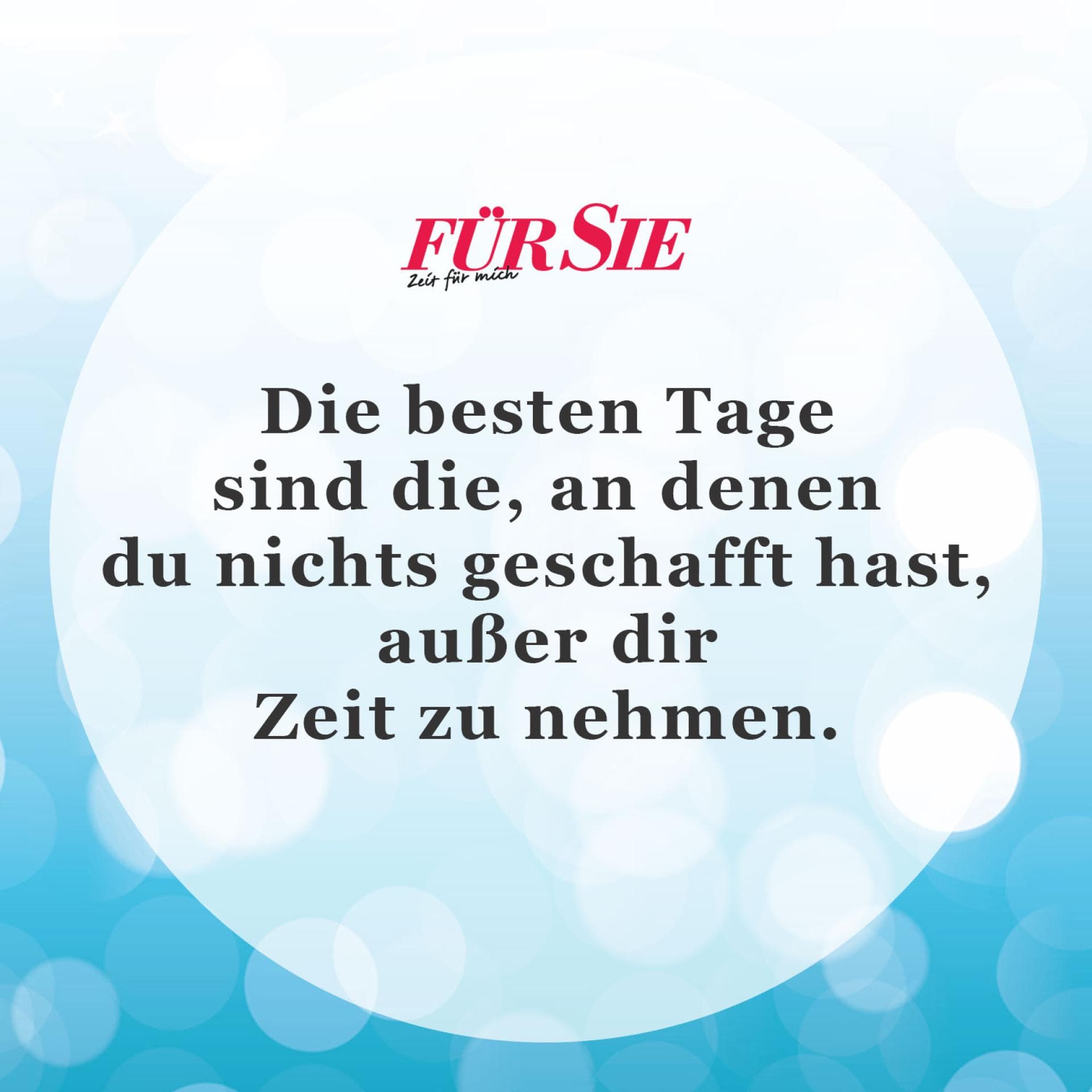 Der Spruch des Tages für den Januar